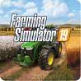 Farming Simulator 19 mods square icon.